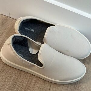 Allbirds Men's Cream Slip-On Loafers